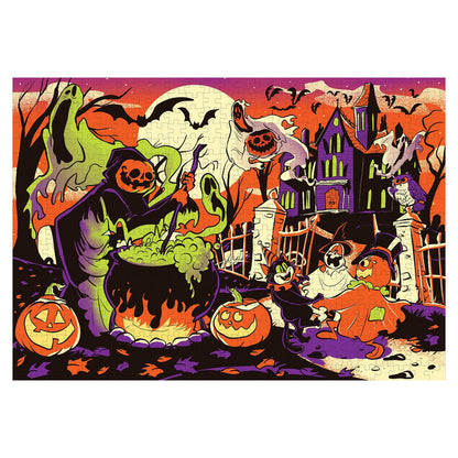 A Haunted Halloween | 500 Piece Jigsaw Puzzle