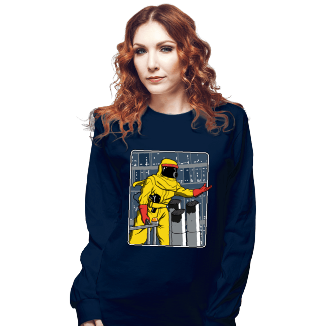 Long Sleeve Shirts, Unisex / Small / Navy