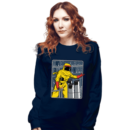 Long Sleeve Shirts, Unisex / Small / Navy