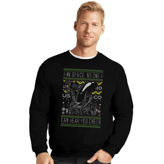 Crewneck Sweater, Unisex / Small / Black