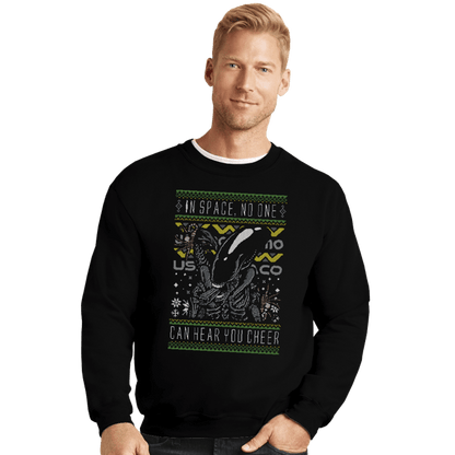 Crewneck Sweater, Unisex / Small / Black