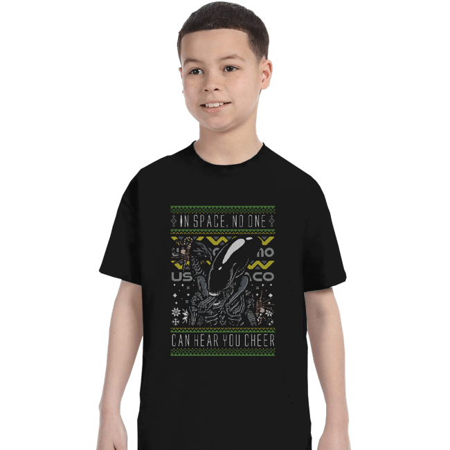 Daily_Deal_Shirts T-Shirts, Youth / XS / Black A Very Xeno Christmas