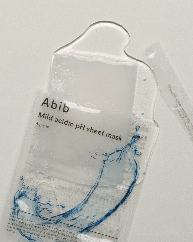 Abib Mild Acidic PH Sheet Mask - Aqua Fit (10 Sheet/Box)