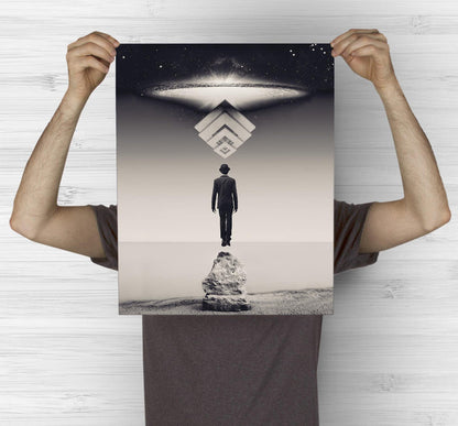 After The Jump 16" X 20" Art Print