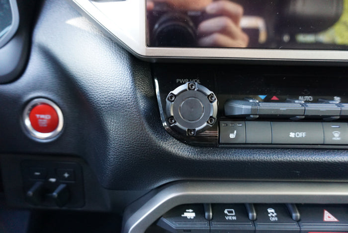 AJT Designs V1 Radio Knob For 4Runner (2025-Current)