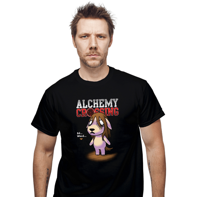 Secret_Shirts T-Shirts, Unisex / Small / Black Alchemy Crossing T-Shirt