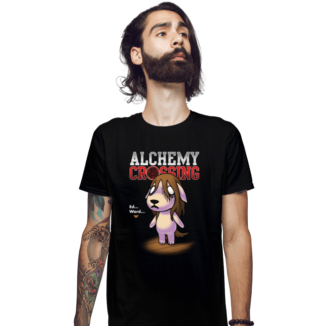 Secret_Shirts Fitted Shirts, Mens / Small / Black Alchemy Crossing T-Shirt