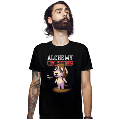 Secret_Shirts Fitted Shirts, Mens / Small / Black Alchemy Crossing T-Shirt