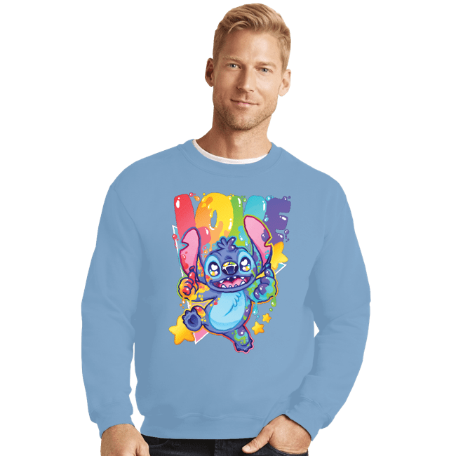 Crewneck Sweater, Unisex / Small / Powder Blue