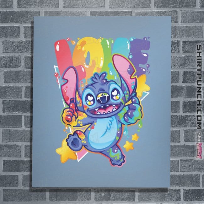 Posters / 4"x6" / Powder Blue
