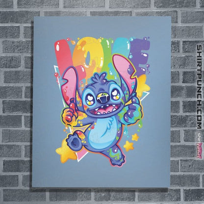 Posters / 4"x6" / Powder Blue