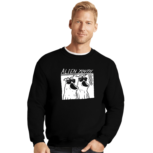 Crewneck Sweater, Unisex / Small / Black