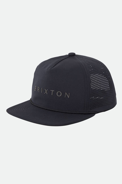 Unisex Alpha Journey Hat in the color Black - Front Product View