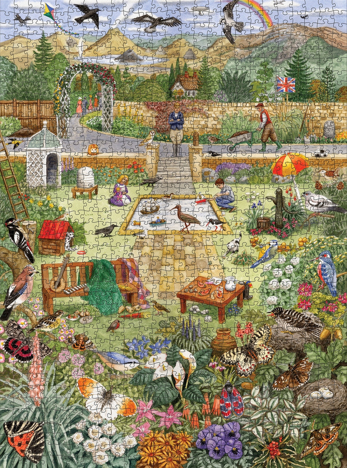 Alphabet Garden | 1,000 Piece Jigsaw Puzzle