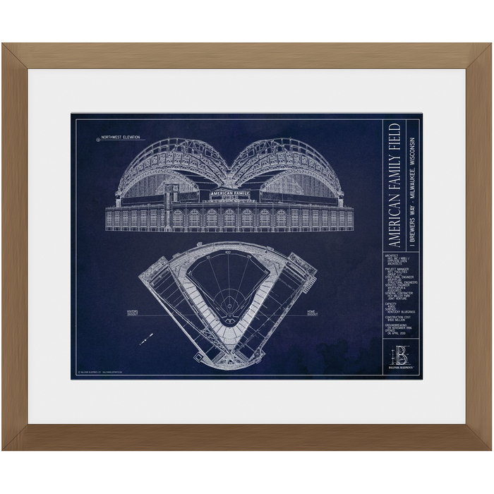 Framed Print - Small - Walnut