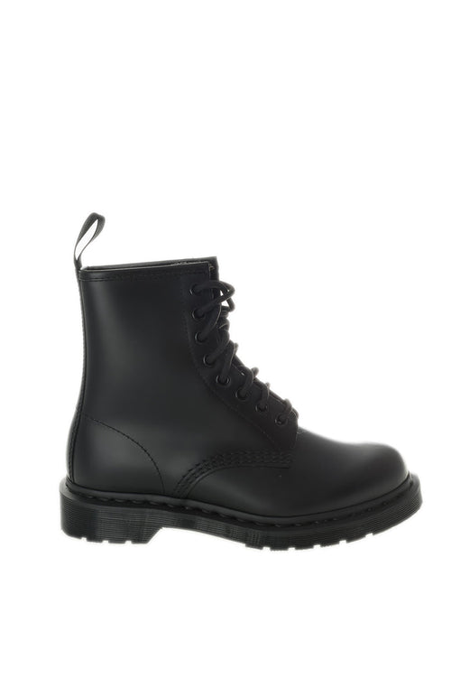 DR. MARTENS anfibio 1460 smooth mono nero <BR/> 1460 MONO SMOOTH-BLACK