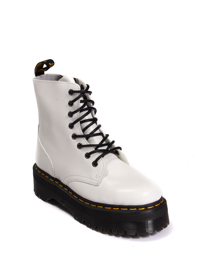 DR. MARTENS Anfibio jadon smooth bianco JADON SMOOTH-WHITE