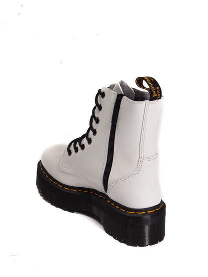 DR. MARTENS Anfibio jadon smooth bianco JADON SMOOTH-WHITE