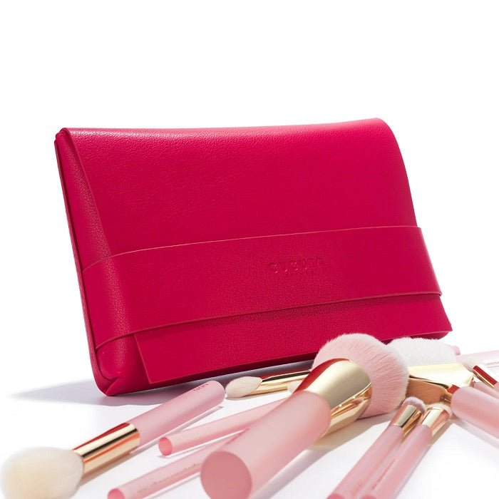 ANGEL'S PINK GLOW - Set 15 Pensule Cu Pouch Roz - skinseen.ro