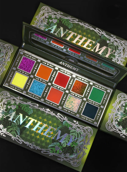 ANTHEMY Croaking Frog 10-Color Chameleon Eyeshadow Palette (3.0) T4279