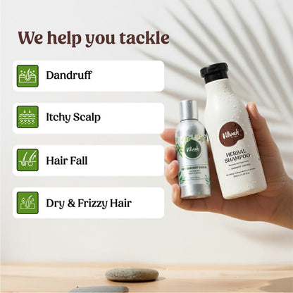 benefits of vilvah anti-dandruff combo