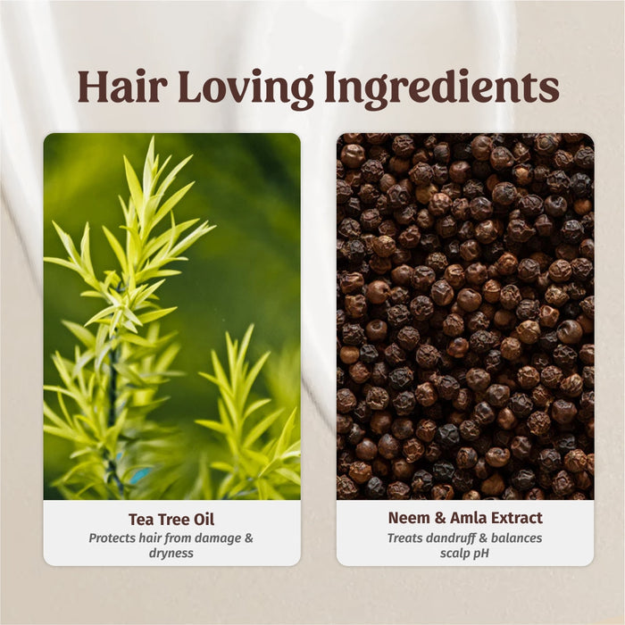 ingredients of vilvah anti-dandruff combo