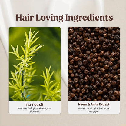 ingredients of vilvah anti-dandruff combo