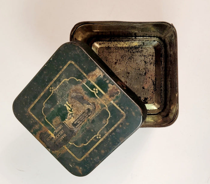 Antique 1920's GRANDMOTHER'S Orange Pekoe, India-Ceylon TEA TIN, Empty