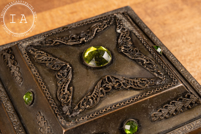 Antique Art Deco Jewelry Presentation Box