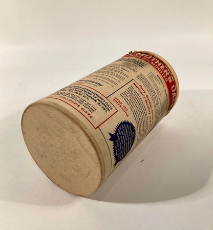 Antique Quick Mother's Oats, Cardboard Oatmeal Package, Quaker Oats