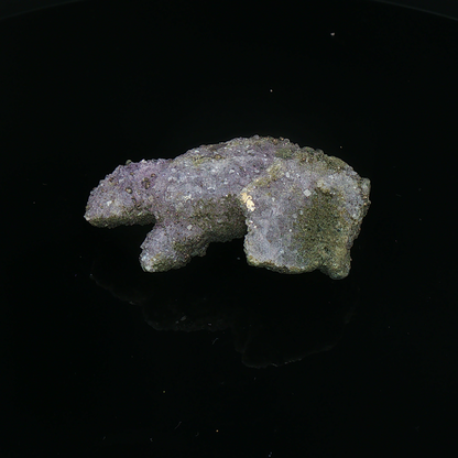 Arsenopyrite on fluorite