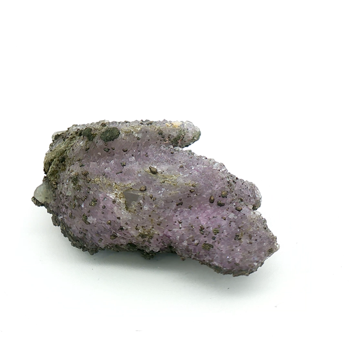 Arsenopyrite on fluorite