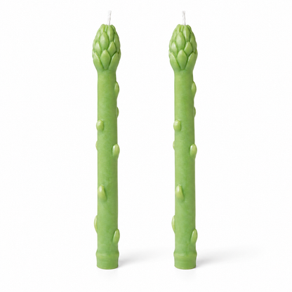 Asparagus Taper Candle