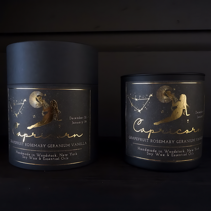 Astrology Soy Wax Scented Jar Candles