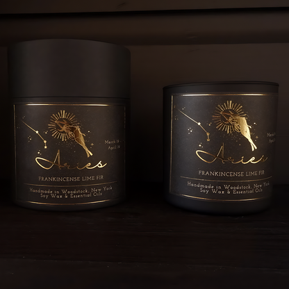 Astrology Soy Wax Scented Jar Candles