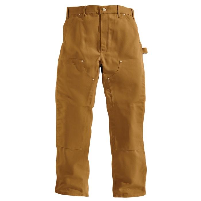 B01 Loose Fit Firm Duck Double-Front Utility Work Pant - BRN-Carhartt Brown | Carhartt 106679