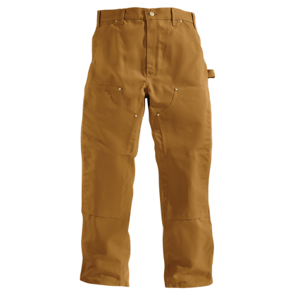 B01 Loose Fit Firm Duck Double-Front Utility Work Pant - BRN-Carhartt Brown | Carhartt 106679