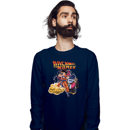 Long Sleeve Shirts, Unisex / Small / Navy