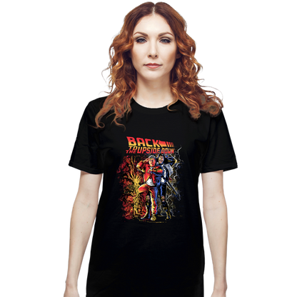 Secret_Shirts T-Shirts, Unisex / Small / Black Back To The Upside Down