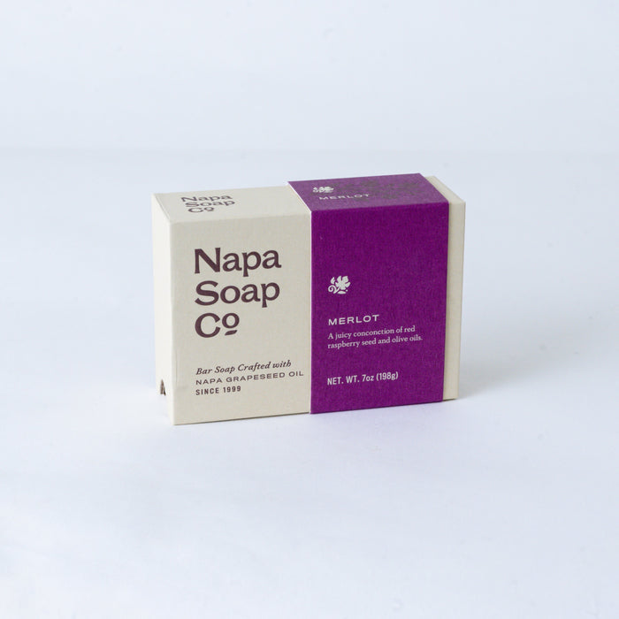 Napa Soap Co. bar soap on a white background