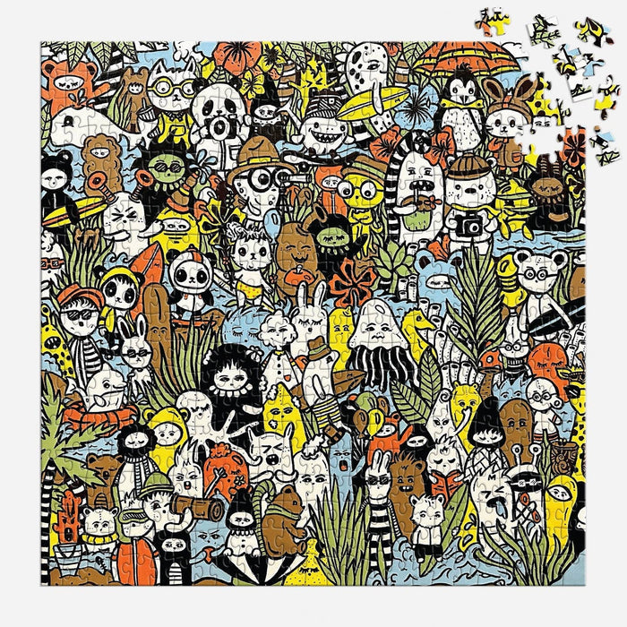 Barbtropolois Wild Nights | 500 Piece Jigsaw Puzzle