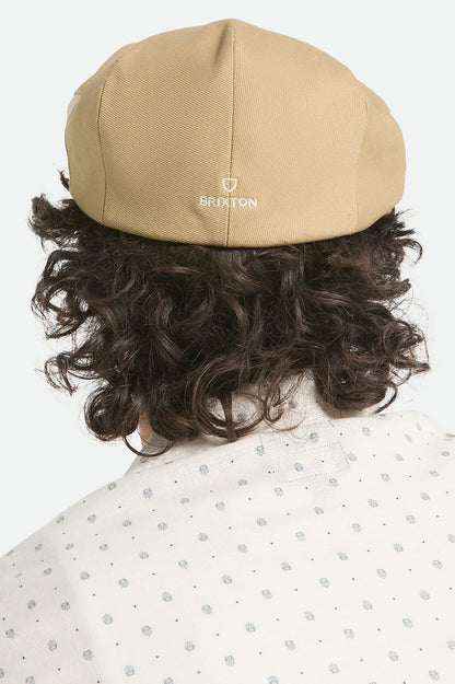 Unisex Barrel Alpha Snap Cap in the color Timeless Taupe Block - Additional Fit image