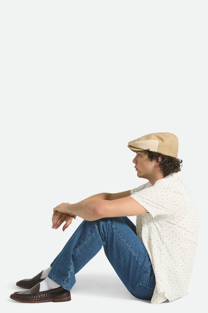 Unisex Barrel Alpha Snap Cap in the color Timeless Taupe Block - Additional Fit image