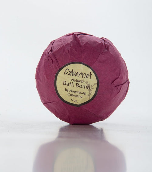 Bath Bomb - Cabernet - Napa Soap Company