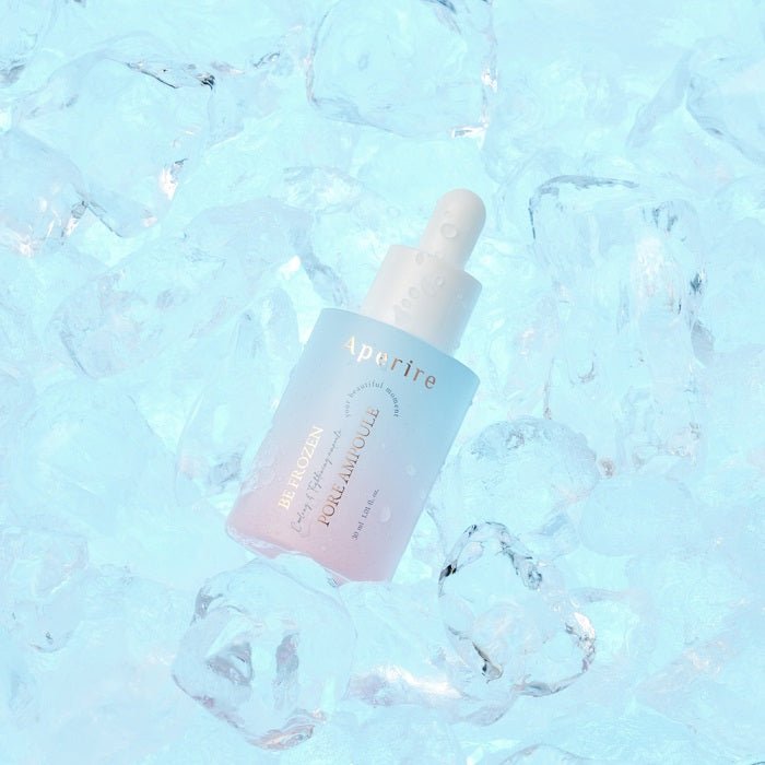 BE FROZEN PORE AMPOULE - Ser Ultra - Lejer Pentru Pori Dilatati, Exces De Sebum Si Pierderea Fermitatii - skinseen.ro