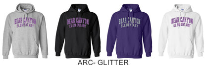 Bear Canyon Basic Hoodie- 4 Designs- Matte or Glitter