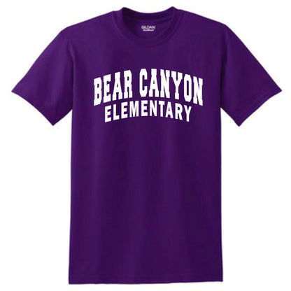Bear Canyon Basic Tee ARC Design- Matte or Glitter