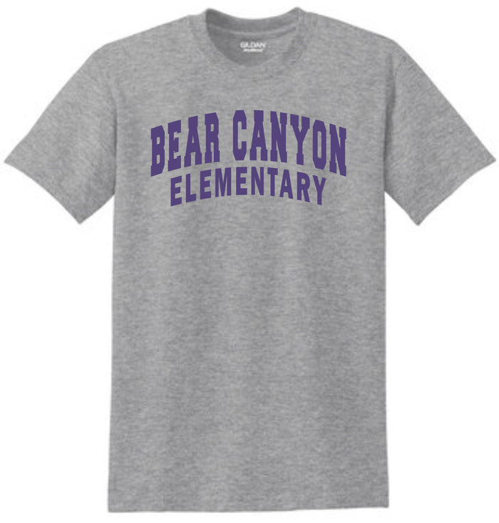 Bear Canyon Basic Tee ARC Design- Matte or Glitter