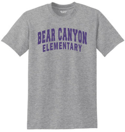 Bear Canyon Basic Tee ARC Design- Matte or Glitter