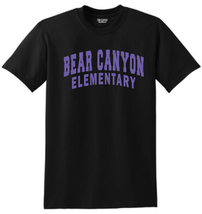 Bear Canyon Basic Tee ARC Design- Matte or Glitter